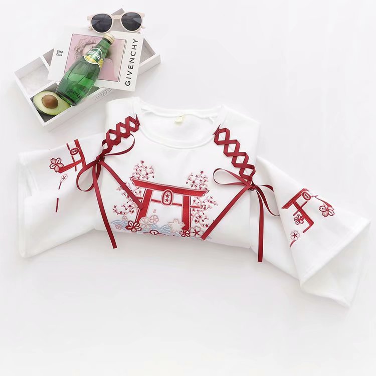 Title 5, Literary Chinese style bow tie embroidery plus ...