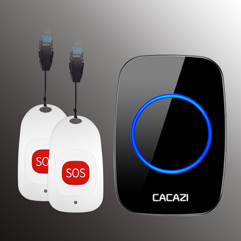 Home Wireless Remote Control Remote Help Doorbell Elderly Beeper