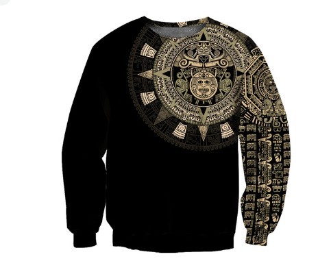 3D Digital Printing Handsome Pullover Hoodie