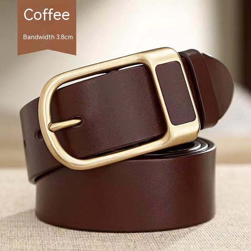 DS901TPU Gold Buckle Brown