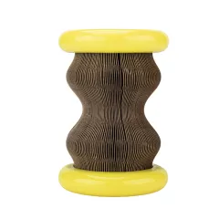 Pet Toy Magic Organ Corrugated Paper Wheel Cat Scratching Board Powder - Fantastic Cat Scratch Wheel - View 1