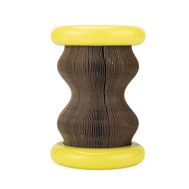 Pet Toy Magic Organ Corrugated Paper Wheel Cat Scratching Board Powder Fantastic Cat Scratch Wheel - Shop at LoveMi