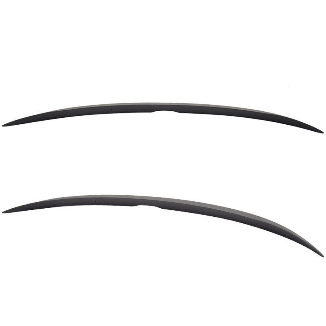 Sedan Rear Trunk Spoiler OE Style ABS Unpainted Black — foto 6