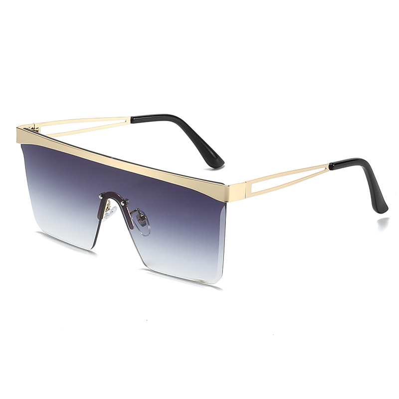 Gold frame gradient gray