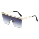 Gold Frame Gradient Gray