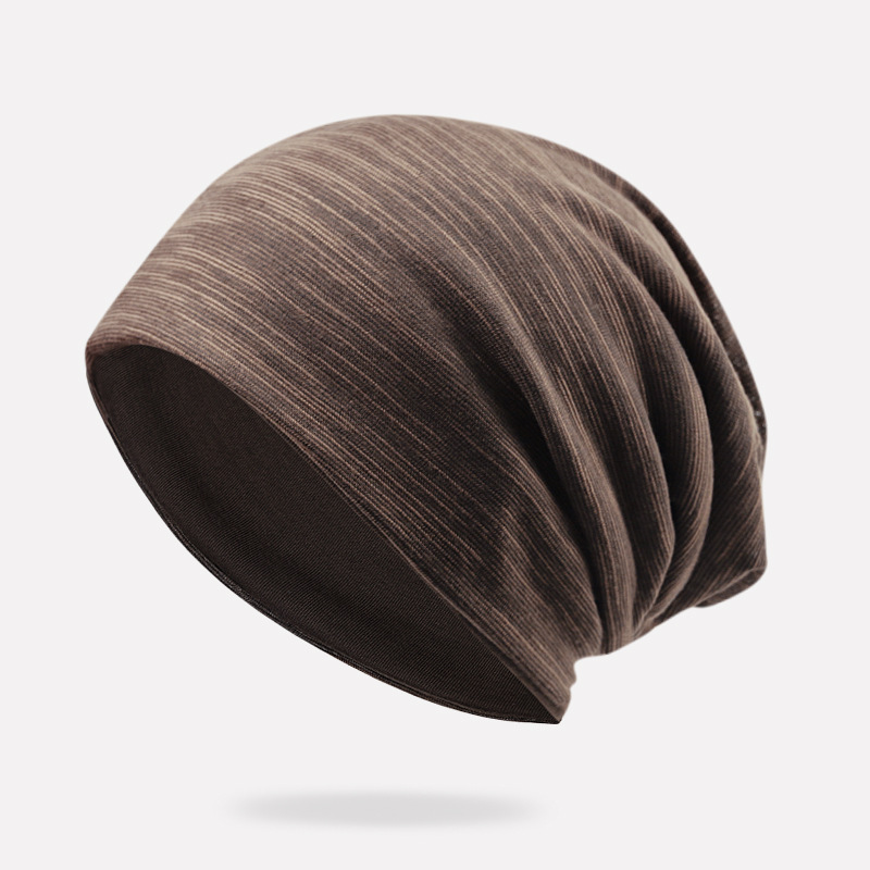Spring And Autumn Thin Baotou Cotton Gauze Pullover Cap For Men And Women