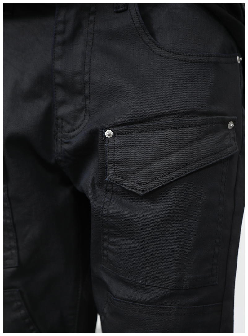 Loose Straight Black Handsome Long Pants