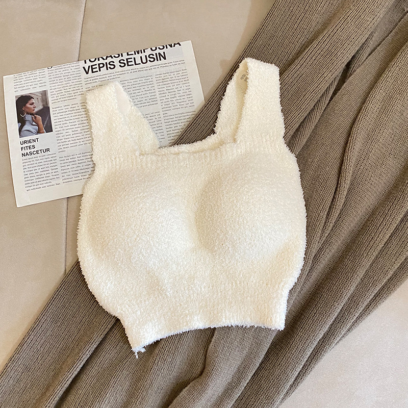 Title 5, New Wool Knitted Self-heating Thermal Bra