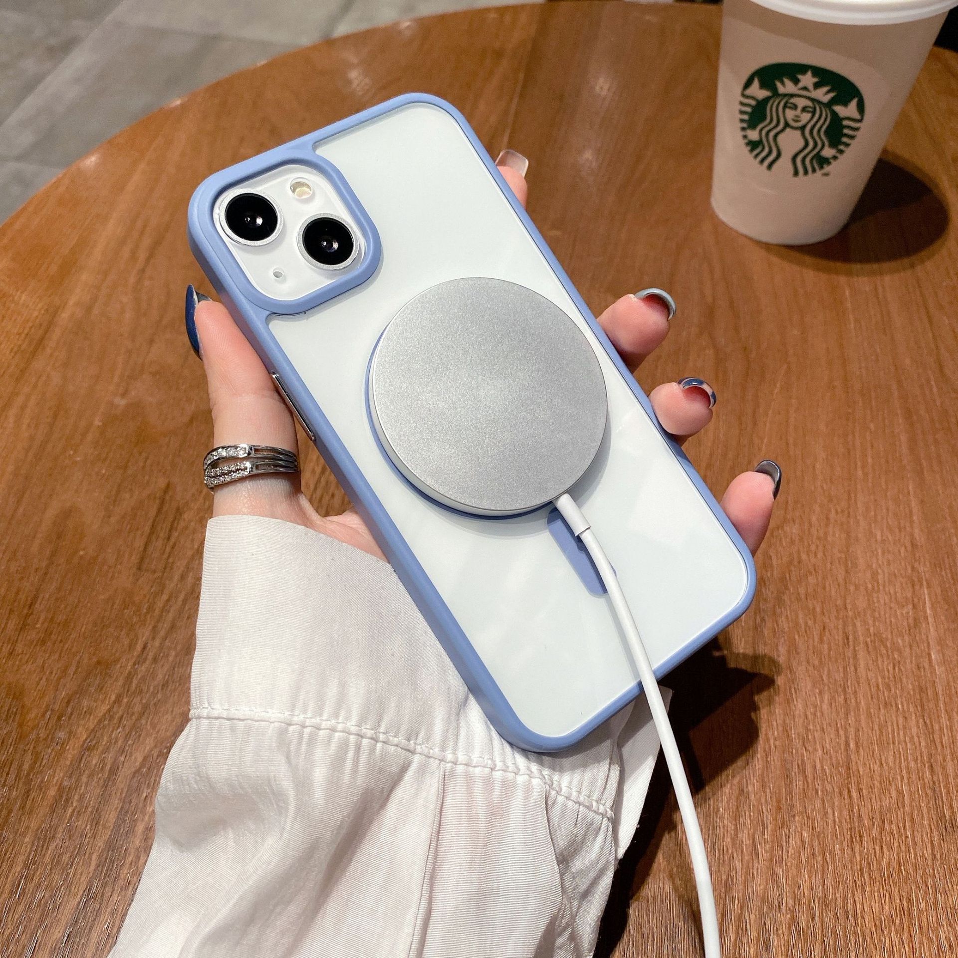 Transparent Acrylic Magsafe Phone Case - Image 4