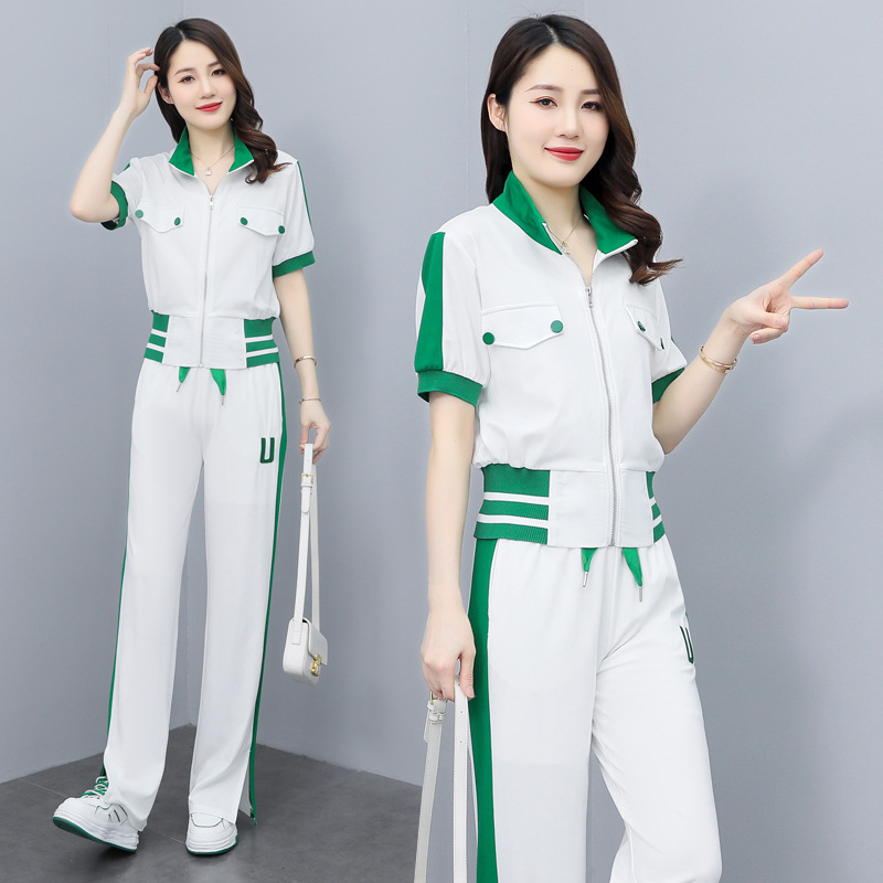 Title 6, Womens Fashion Short Sleeve Casual Sports Suit...