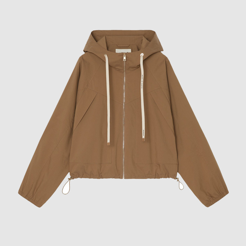 Title 5, New Cotton Poplin Hooded Jacket