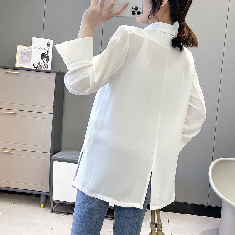 All-match Mid-length Sun Protection Suit Jacket Women's Thin Cardigan