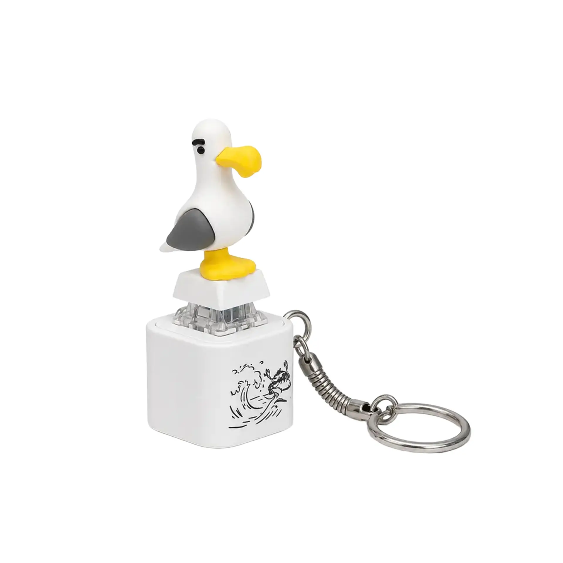 DOWMOO Mine Decompression Sound Rechargeable Keychain