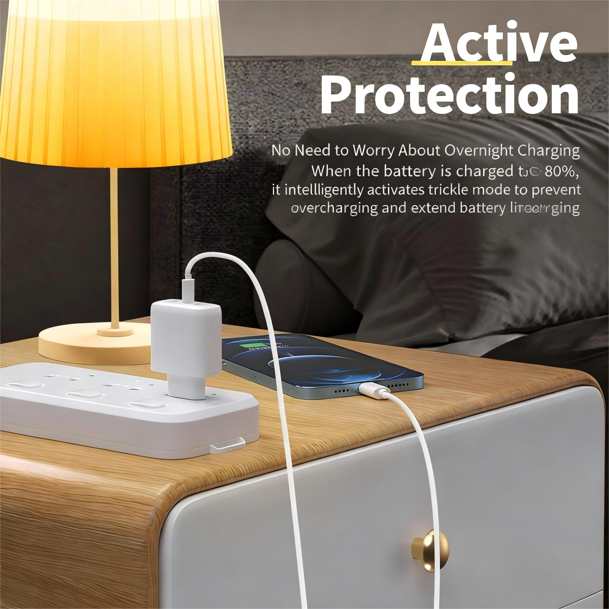 2C1A Charger Comes With A 4-in-1 Data Cable