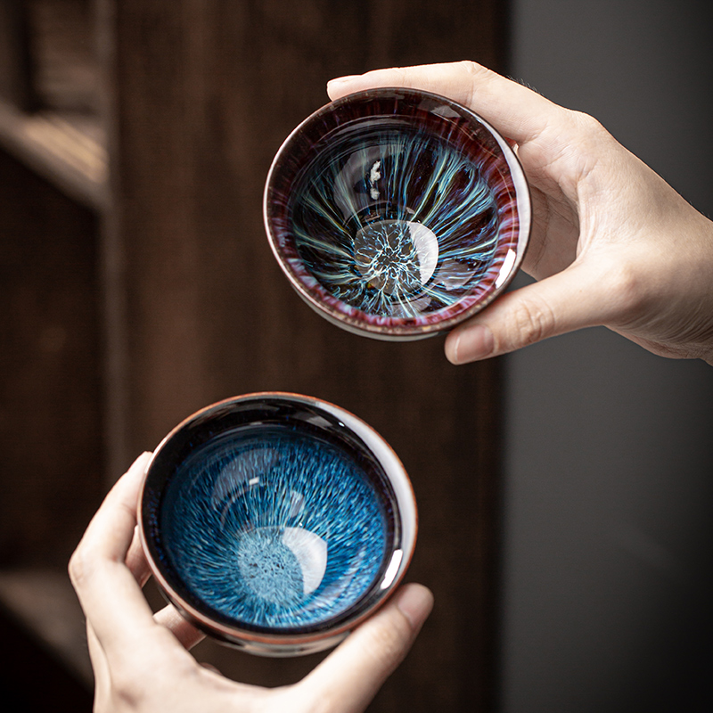 Ceramic Large Master Cup Kiln Change Single Kung Fu