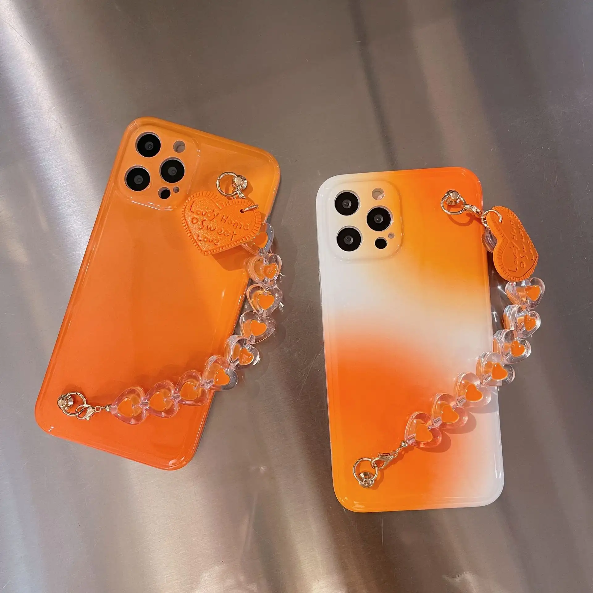 Hot Girl Love Wrist Chain Phone Case