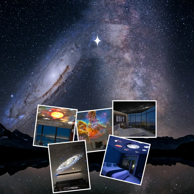 Night Light Galaxy Projector Starry Sky 360