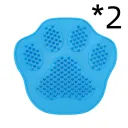 2Pcs Blue