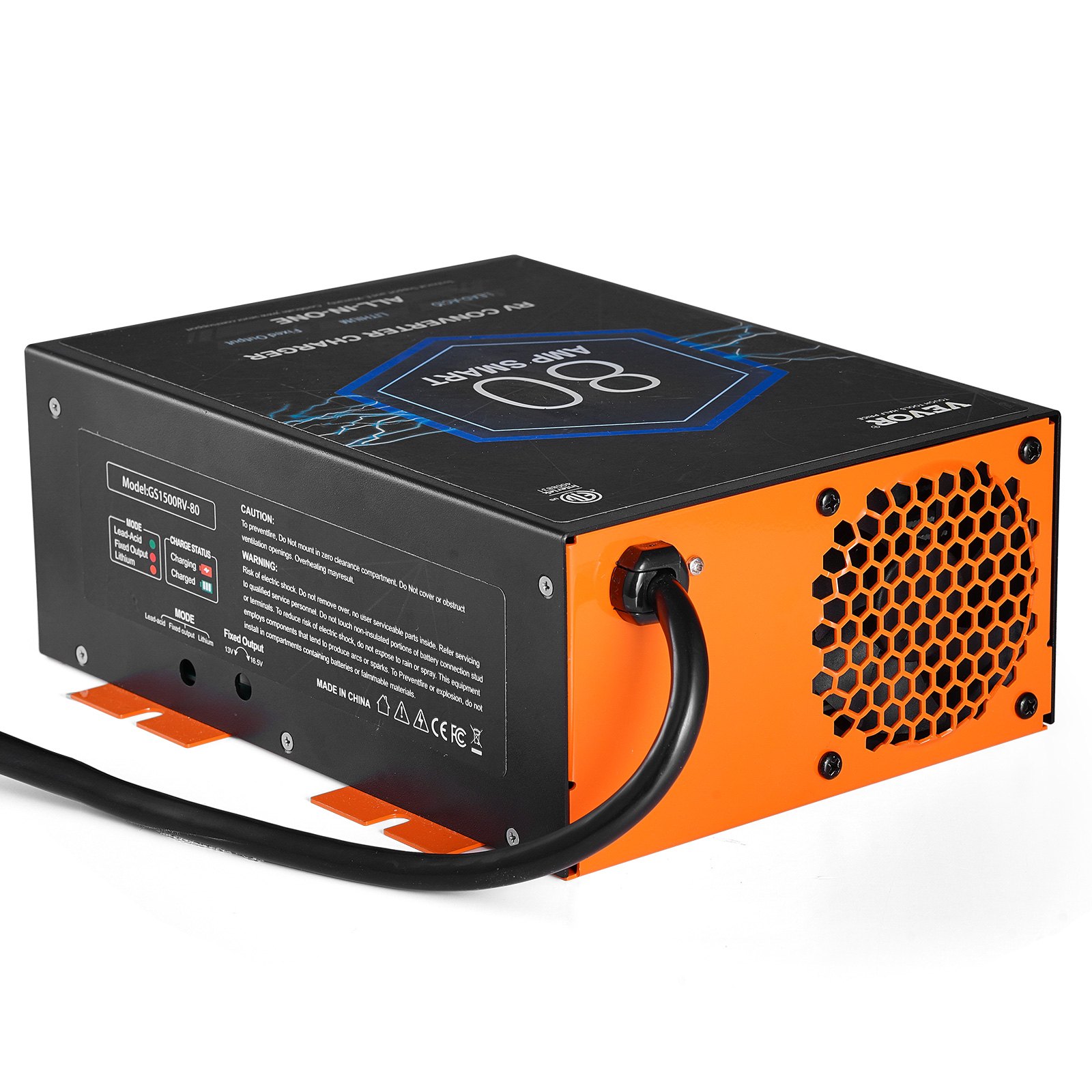 RV Converter 80 Amp 110V AC To 12V DC RV Power Converter Battery Charger image 9