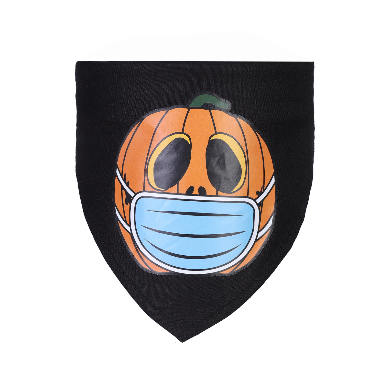 Black mask pumpkin