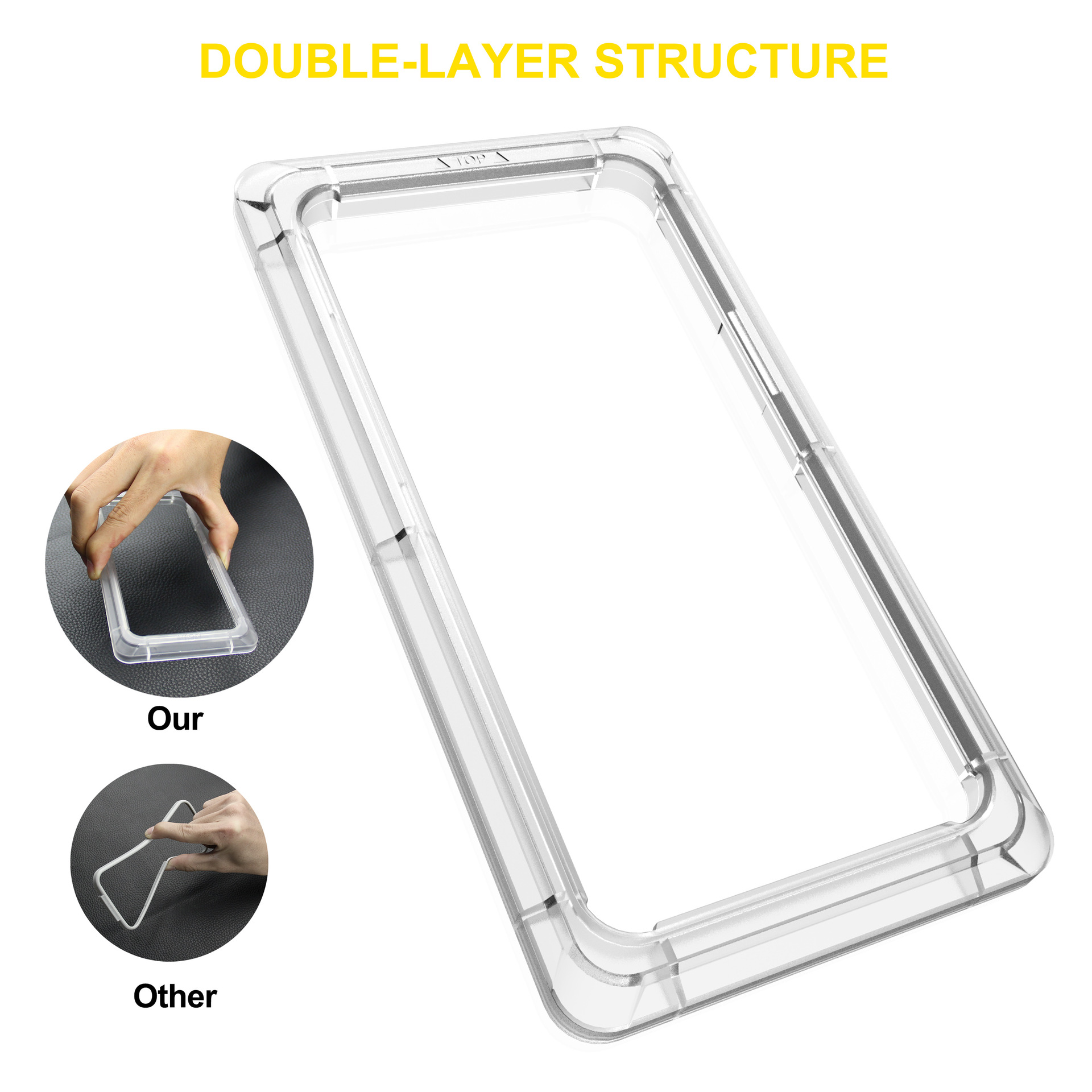 Screen Printing Full Screen Tempered Film Mobile Phone Film Film Artifact Set - Image 2