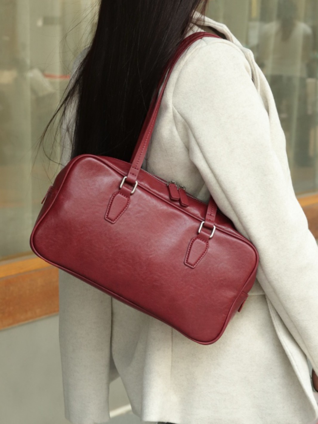 Couche de tête en peau de vache sac pour femme transfrontalier nouveau sac à