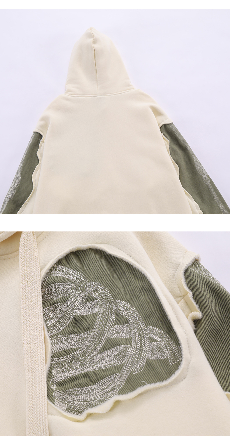 Retro Trendy Brand Thickened Fleece Sweater