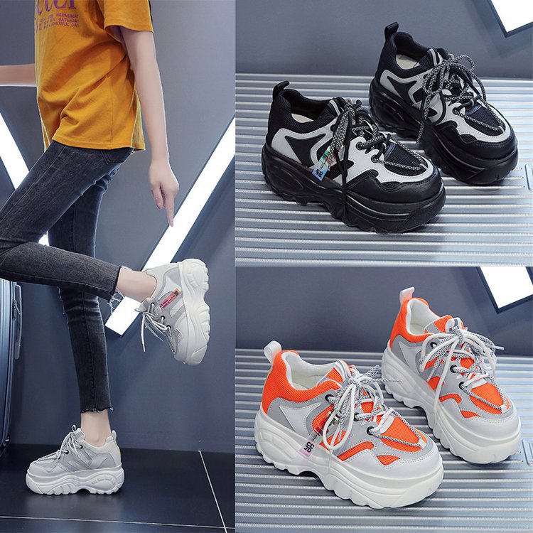 Title 8, Zapatillas deportivas casuales ligeras con plat...