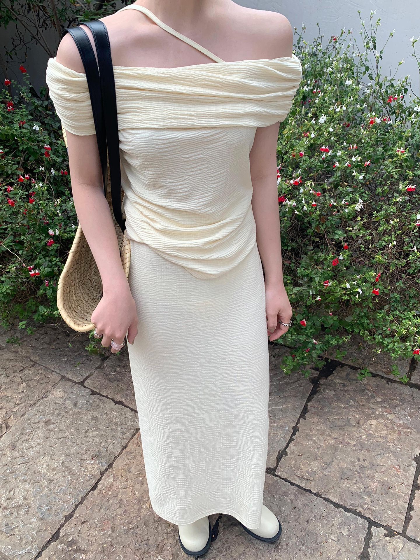 Women's A-line Skirt C  Skirt Mid-length