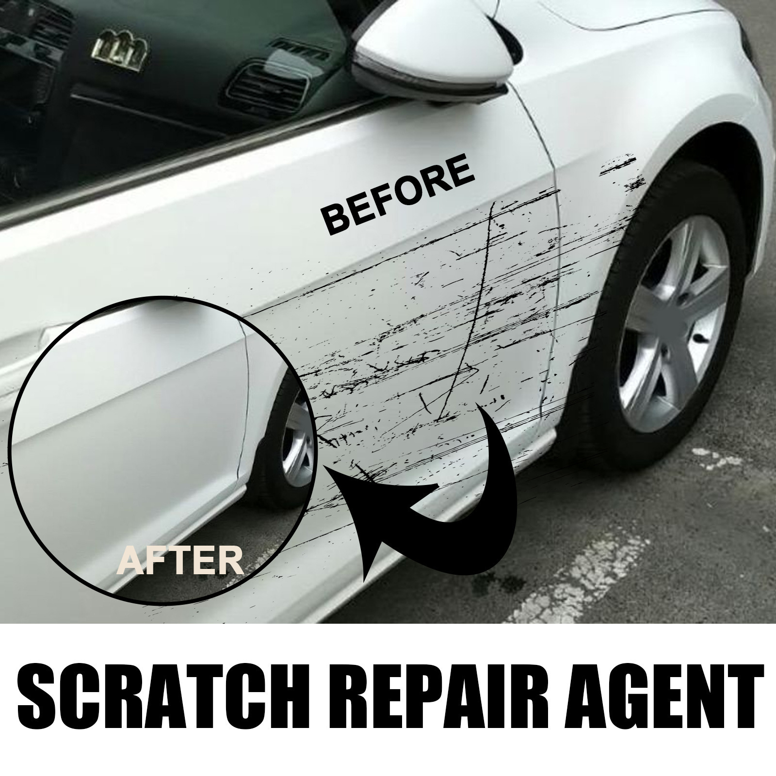 Homonth Car Scratch Remover, Paint Restoration, Protection, Polishing, Scratch Removal, Cleaning, Stain Removal, And Stain Removal Agent. 4