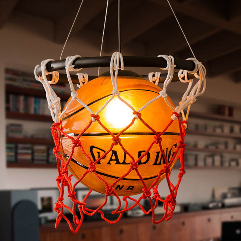 Suspension basket rétro en verre — lampe LED pour bar et salon 3
