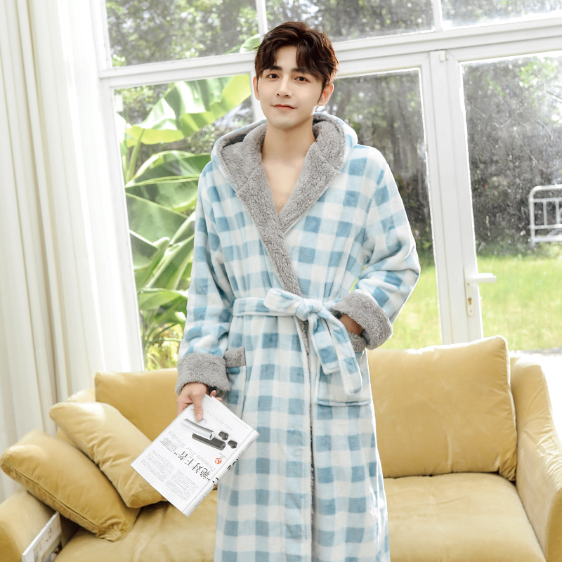 Title 9, Autumn And Winter Bathrobes To Keep Warm Wholes...