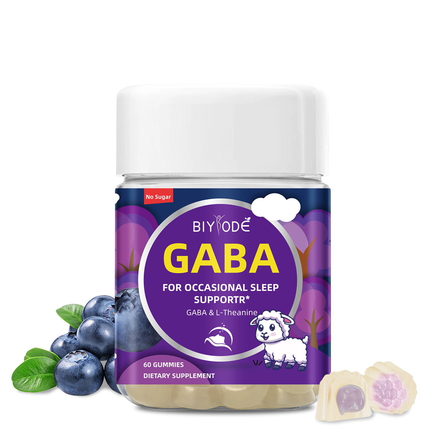 Biyode Sleep Support Gummies Ready Stock Gaba Melatonin Supplement Original - Shop at LoveMi