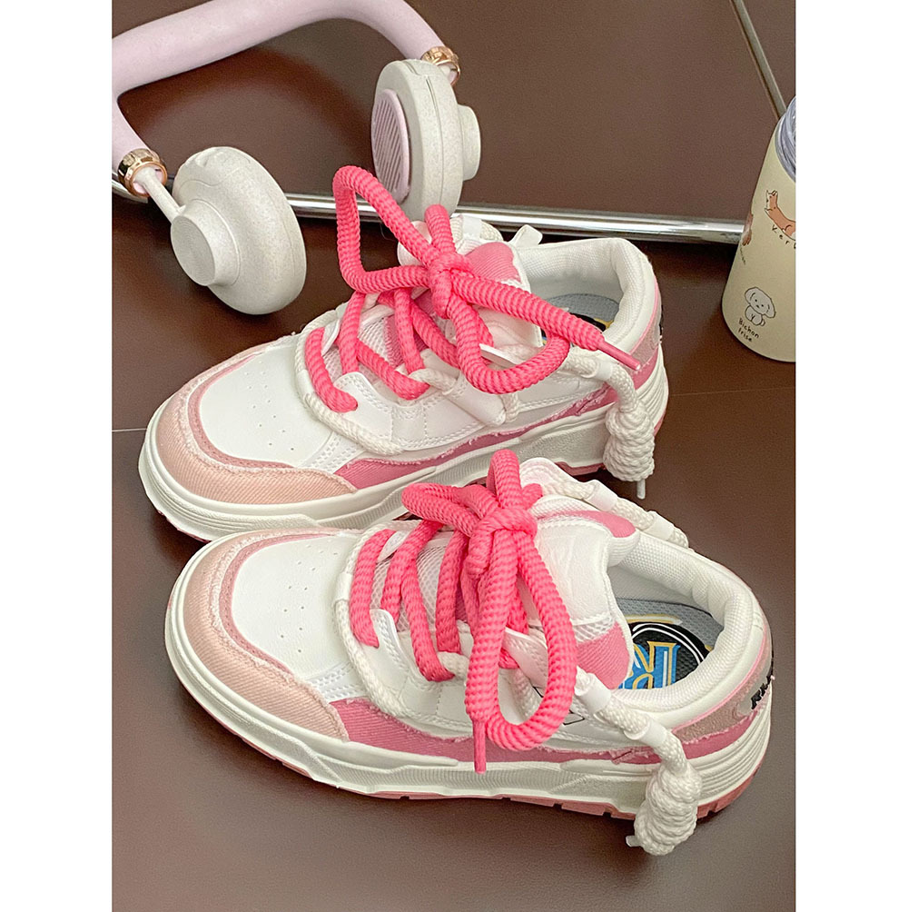 Women's Fashionable All-matching Raise The Bottom Sneakers - Image 4