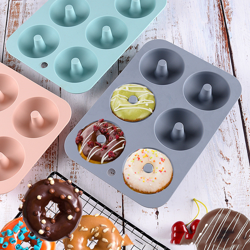 Title 5, Doughnut Silicone Mold Silicon DIY Cake