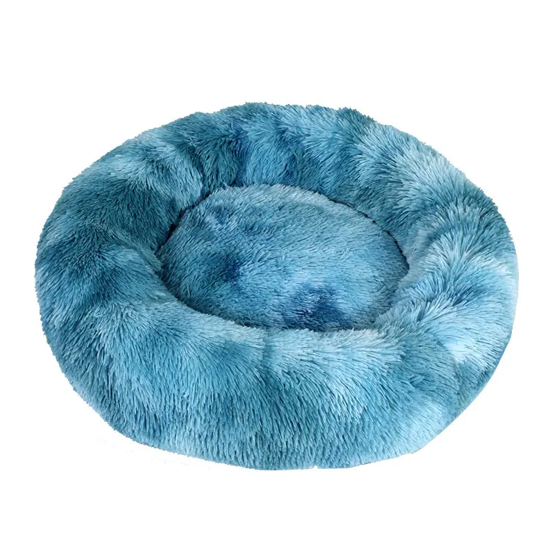 Doghouse Plush Round Pets Keep Warm in Autumn