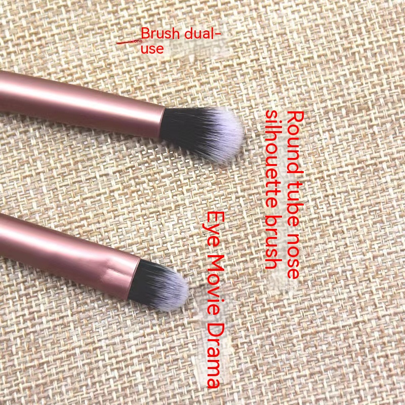 Makeup Brush Eye Shadow Countour Highlight Brightening Single Double-headed - Image 7