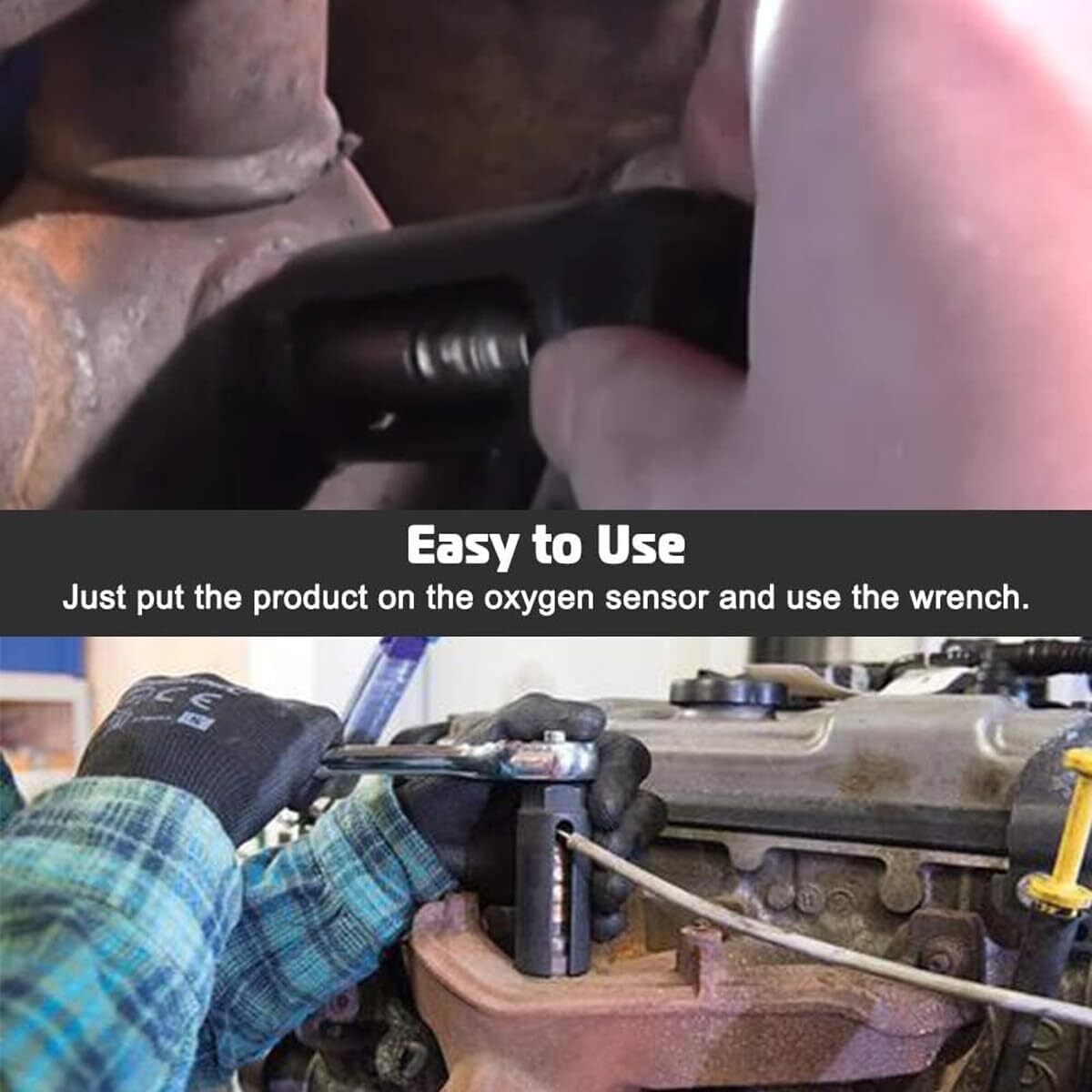 1 2 Drive Car Lambda Oxygen Sensor Open Socket Wrench Removal Hand Tool 22mm UK — image 10