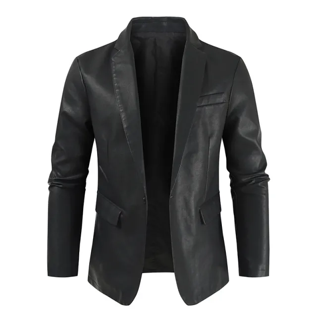Locomotive Coat Slim Korean Small Suit Black - Shop at LoveMi