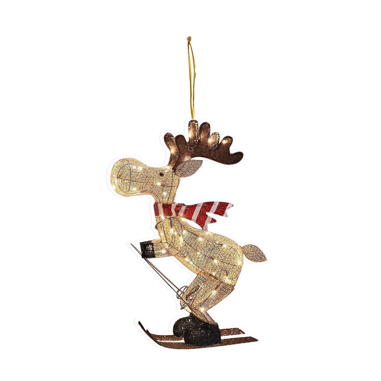 Title 10, Acrylic Acrylic Pendant Christmas Snowman Candl...