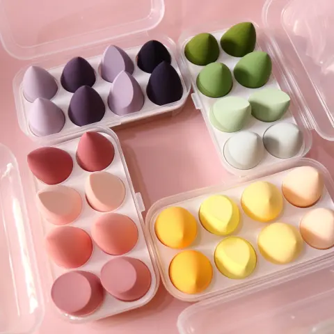 Wet and Dry Face Wash Makeup Powder Puff