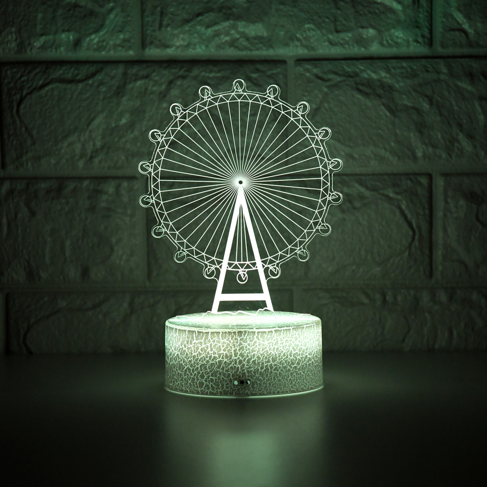 LED Ferris Wheel Night Light, picture 2 of 4