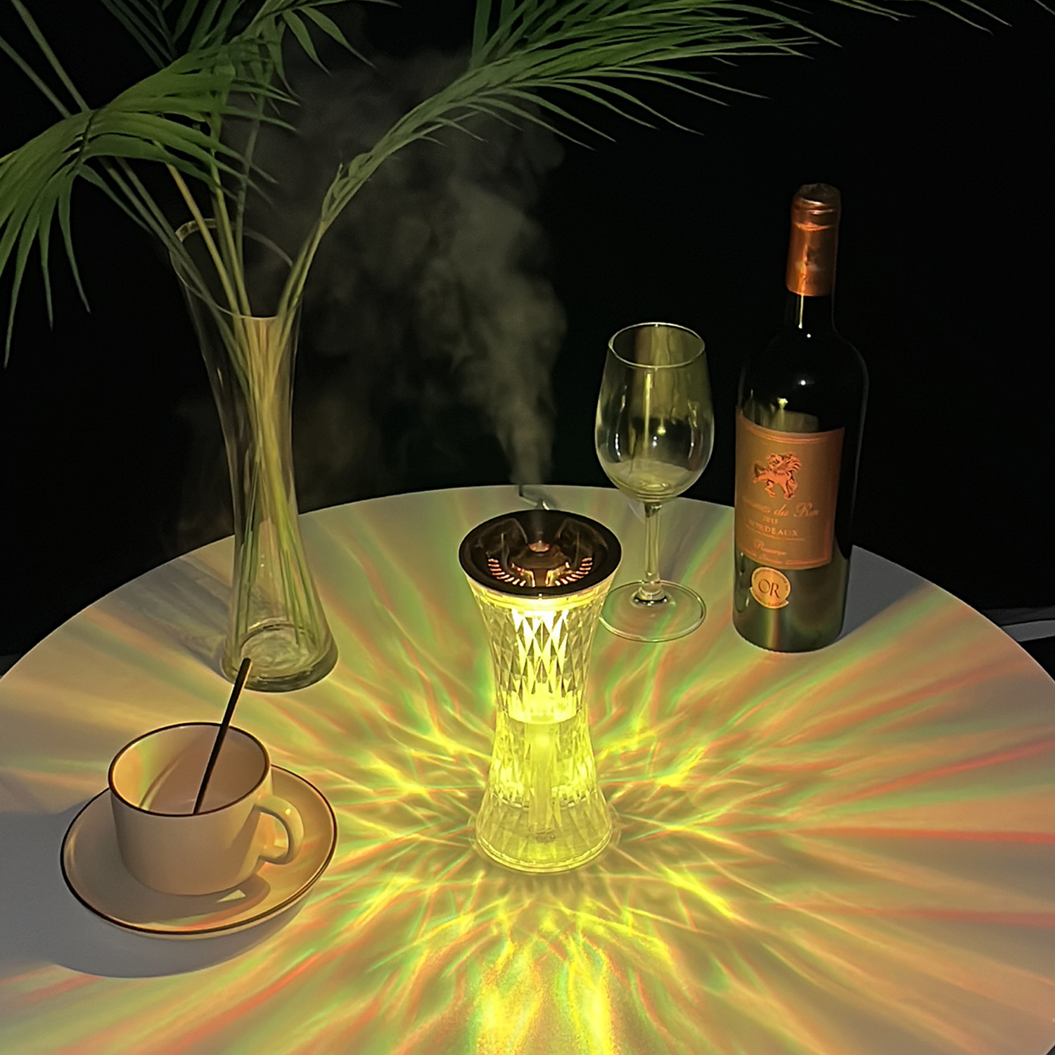 Wild Waist Humidifier Desktop Atomizer Romantic Atmosphere Lamp Crystal Lamp Night Light — foto 4