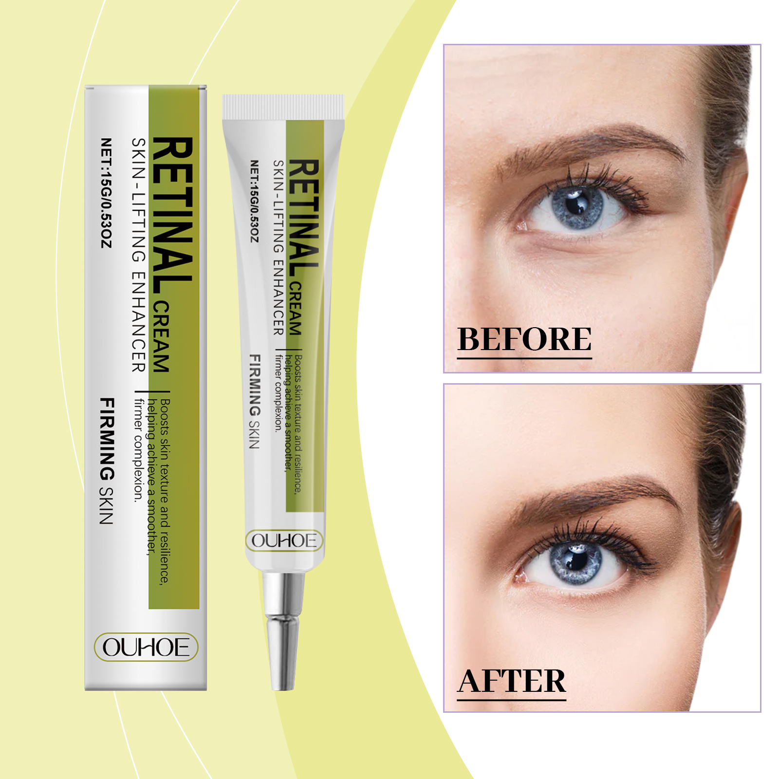 Retinol Brightening And Firming Cream 15g 1 Box — foto 9