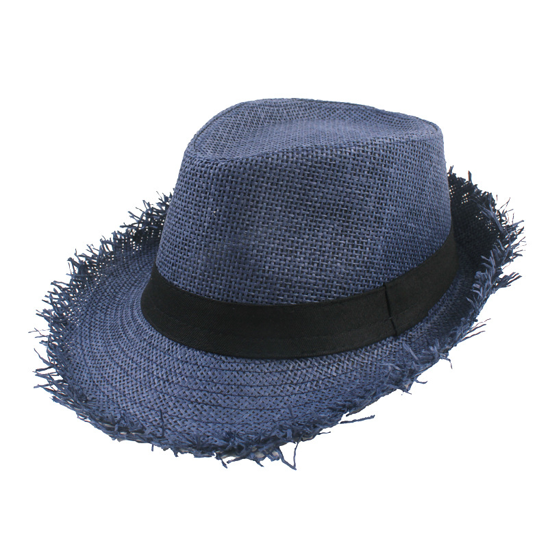 Top Men's Old Top Hats Straw Hats Summer Sun — foto 2