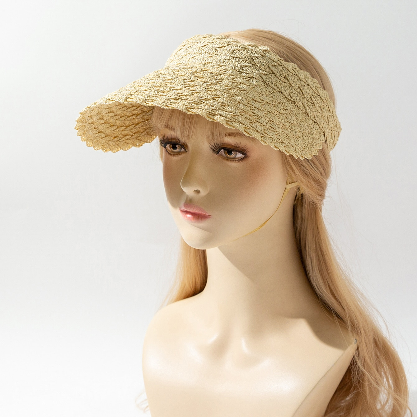 Summer And Spring Women's Wide-brimmed Sun-protective Casual Straw Hat Suitable For Outdoor Travel, Mountain Climbing And Daily Commuting 17 5d6bfa88 1040 4a3a 8afb 3acb89970a16