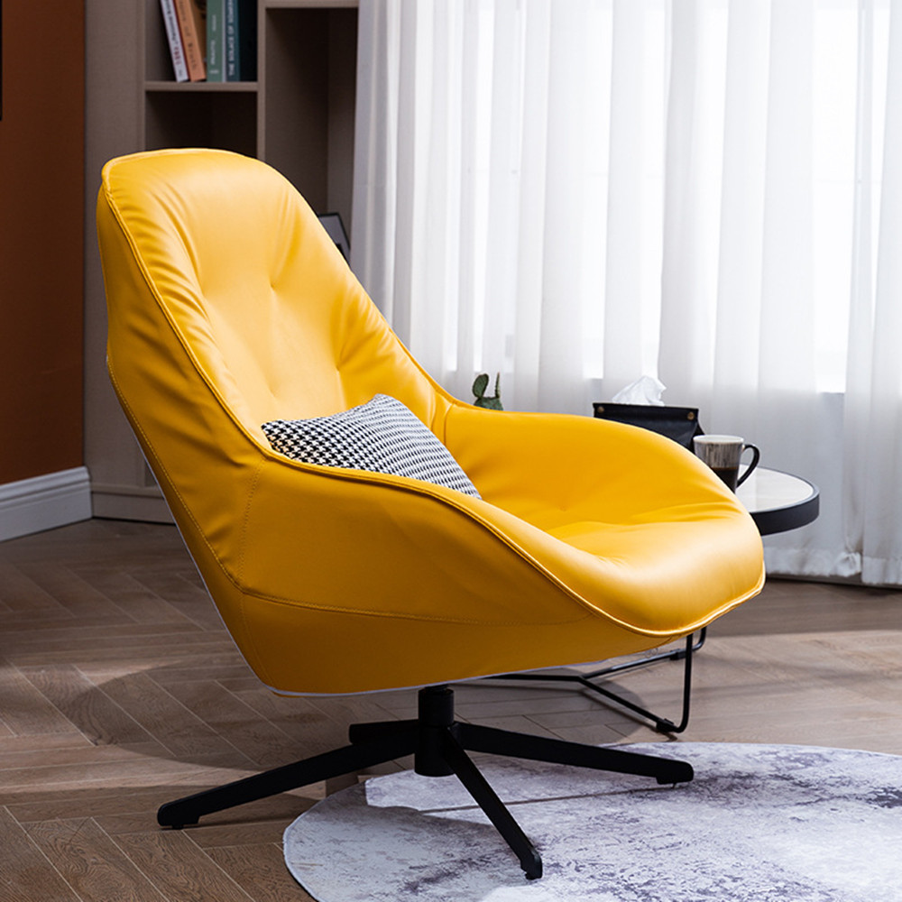Lazy Sofa Single Sofa Chair Small Apartment - Picture 12 of 13
