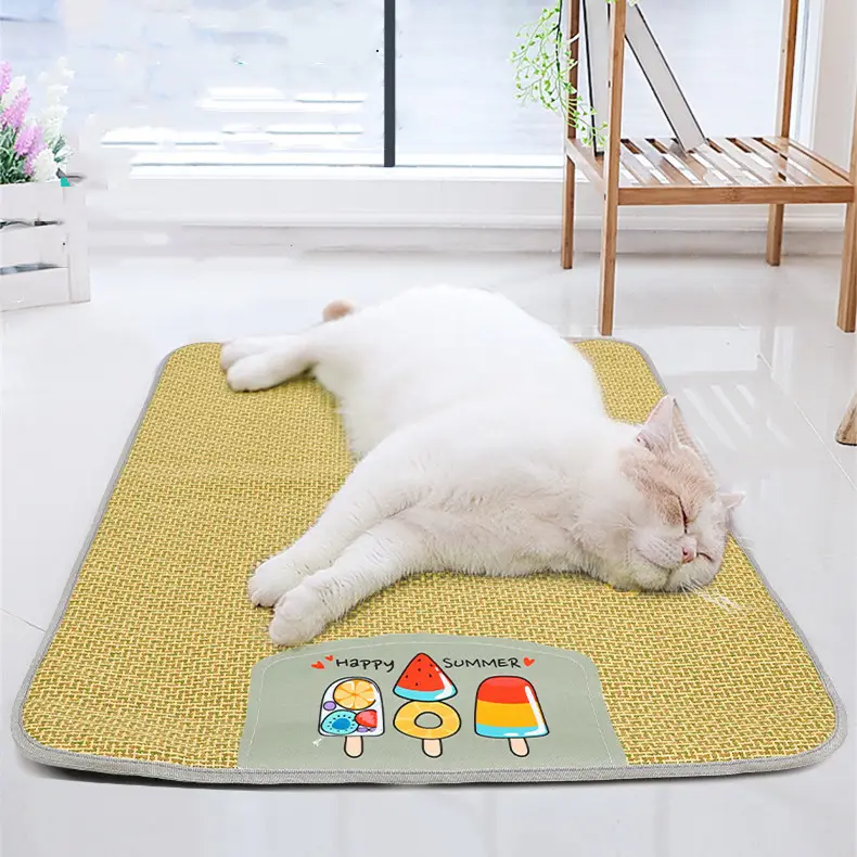 Pet Mat Ice Cool Grass Dog's Nest
