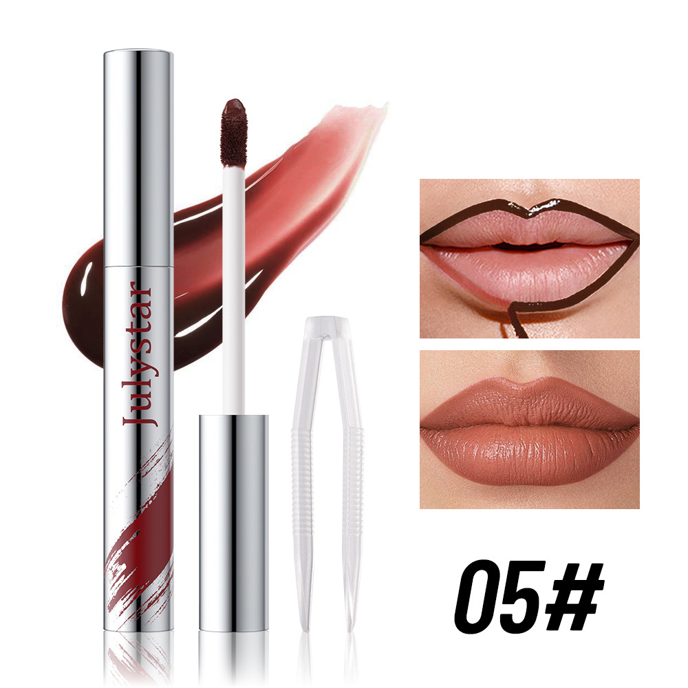 Tear And Pull Lipliner Peel Off Lip Liner Matte, Not Easy To Smudge, Line Hook Lip Marker Makeup Pen — foto 5