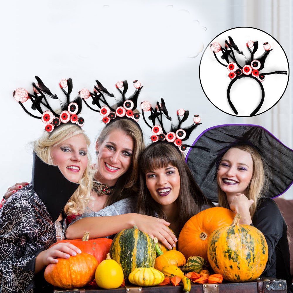 Children's Creative Halloween Eyeball Headband